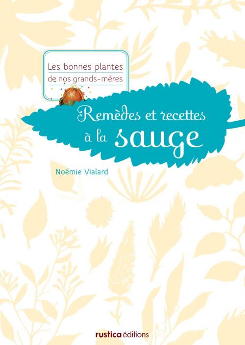 Cover of the book Remèdes et recettes à la sauge by Noémie Vialard, Rustica Éditions