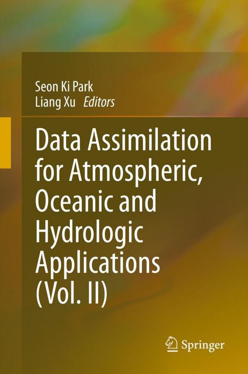 Cover of the book Data Assimilation for Atmospheric, Oceanic and Hydrologic Applications (Vol. II) by , Springer Berlin Heidelberg
