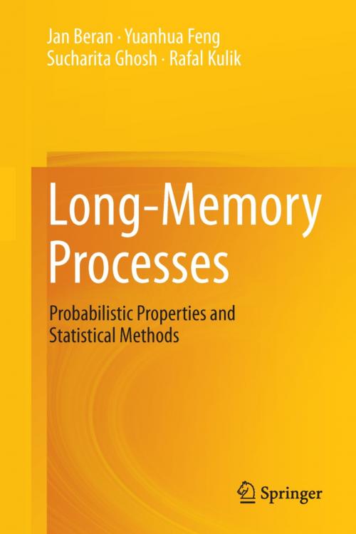 Cover of the book Long-Memory Processes by Jan Beran, Sucharita Ghosh, Rafal Kulik, Yuanhua Feng, Springer Berlin Heidelberg