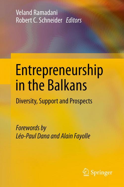 Cover of the book Entrepreneurship in the Balkans by , Springer Berlin Heidelberg