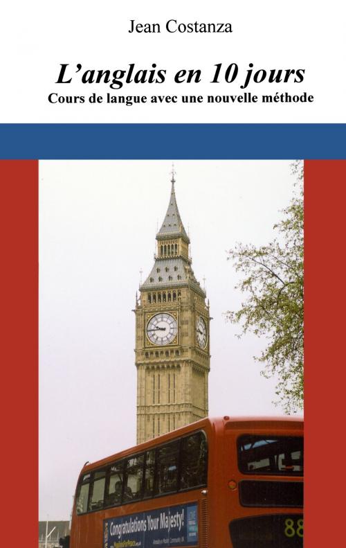 Cover of the book L'anglais en 10 jours by Jean Costanza, Books on Demand