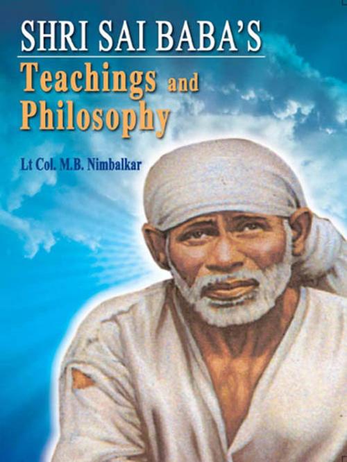 Cover of the book SHRI SAI BABA's Teachings & Philosophy by M.B Nimbalkar, Sterling Publishers Pvt. Ltd.