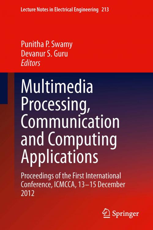 Cover of the book Multimedia Processing, Communication and Computing Applications by , Springer India
