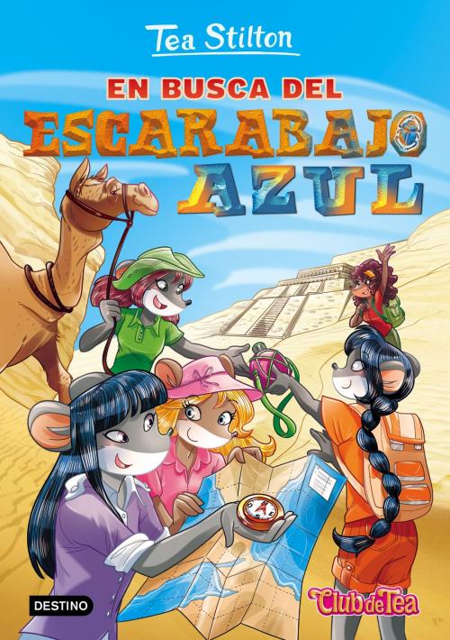 Cover of the book En busca del escarabajo azul by Tea Stilton, Grupo Planeta