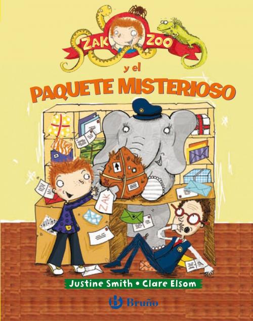 Cover of the book Zak Zoo y el paquete misterioso by Justine Smith, Editorial Bruño