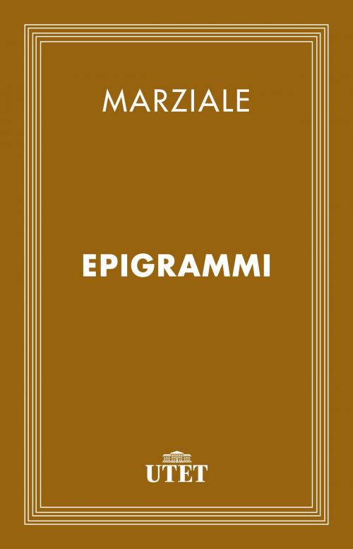 Cover of the book Epigrammi by Marziale, UTET