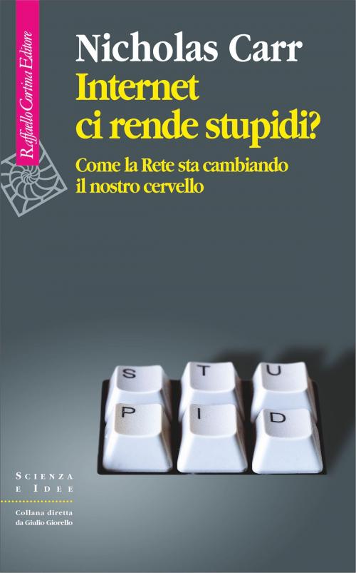 Cover of the book Internet ci rende stupidi? by Nicholas Carr, Raffaello Cortina Editore