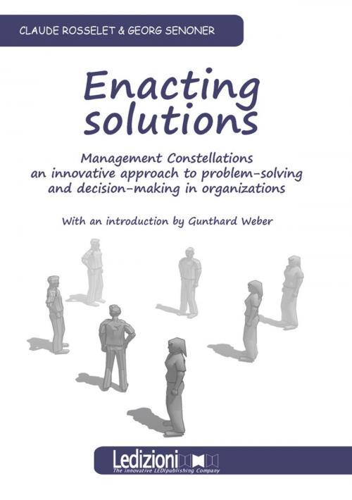 Cover of the book Enacting Solutions. Management Constellations, an innovative approach to problem-solving and decision.making in organizations by Claude Rosselet, Georg Senoner, Ledizioni