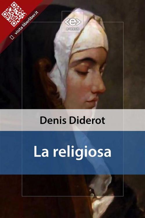 Cover of the book La religiosa by Denis Diderot, E-text