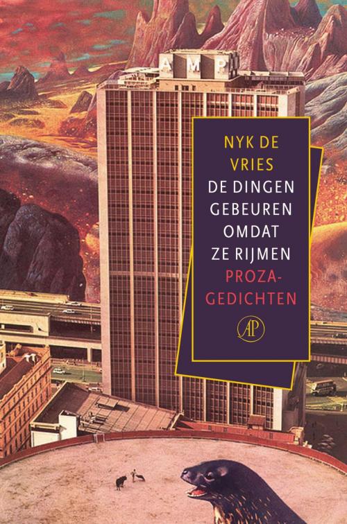Cover of the book De dingen gebeuren omdat ze rijmen by Nyk de Vries, Singel Uitgeverijen