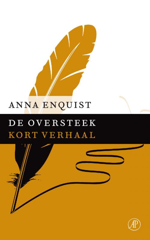 Cover of the book De oversteek by Anna Enquist, Singel Uitgeverijen