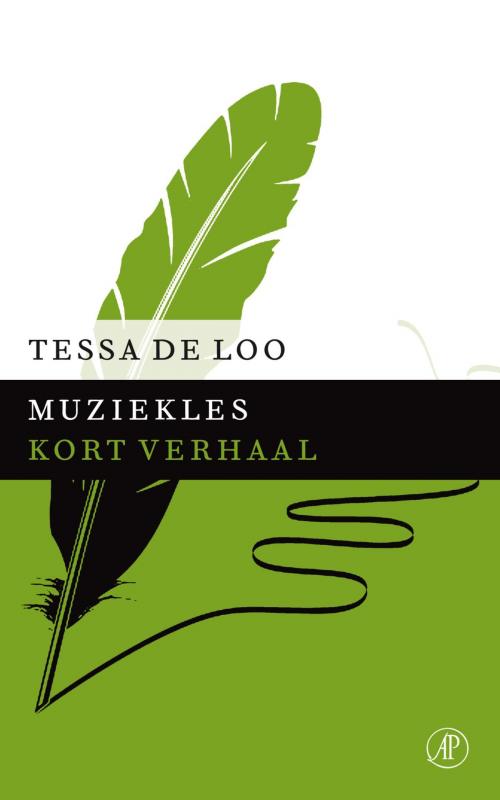 Cover of the book Muziekles by Tessa de Loo, Singel Uitgeverijen