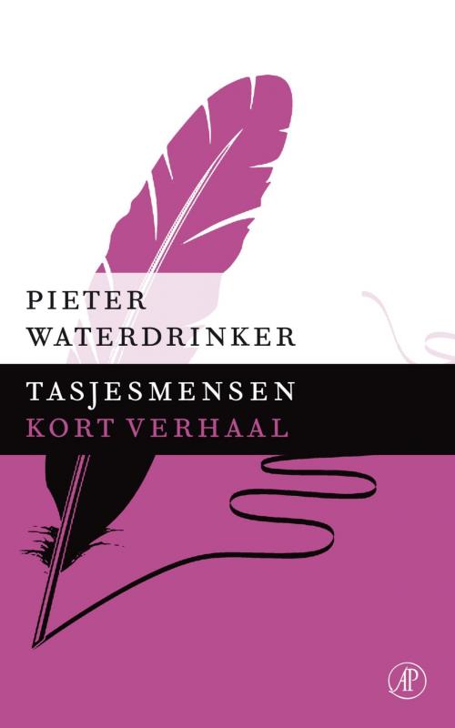 Cover of the book Tasjesmensen by Pieter Waterdrinker, Singel Uitgeverijen