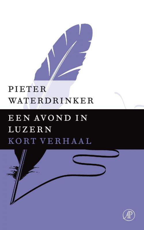 Cover of the book Een avond in Luzern by Pieter Waterdrinker, Singel Uitgeverijen