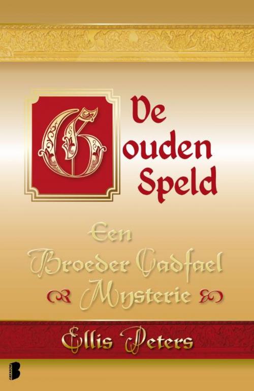 Cover of the book De gouden speld by Ellis Peters, Meulenhoff Boekerij B.V.