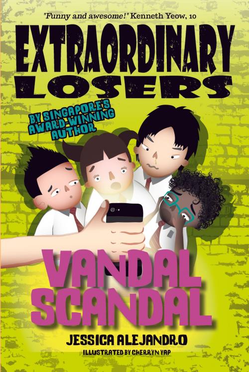 Cover of the book Extraordinary Losers: Vandal Scandal by Jessica Alejandro, Bubbly Books