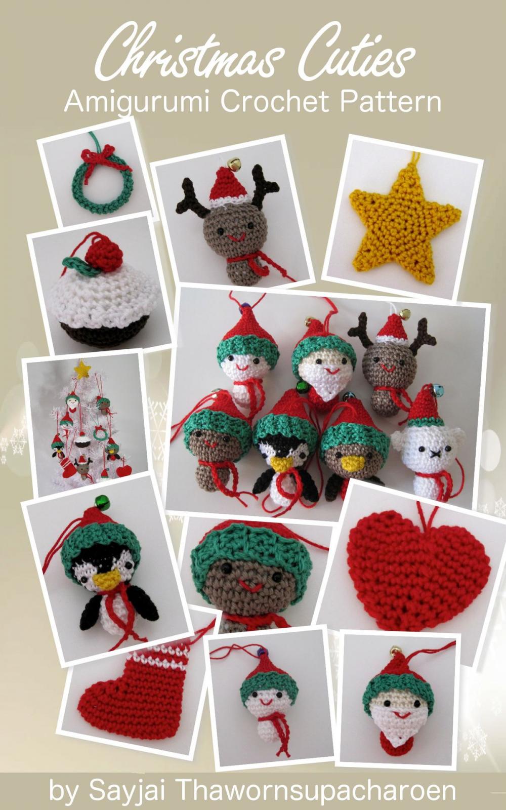 Big bigCover of Christmas Cuties Amigurumi Crochet Pattern