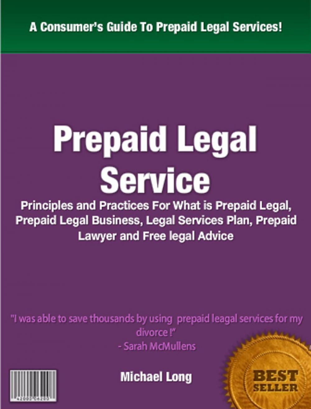 Big bigCover of Prepaid Legal Service