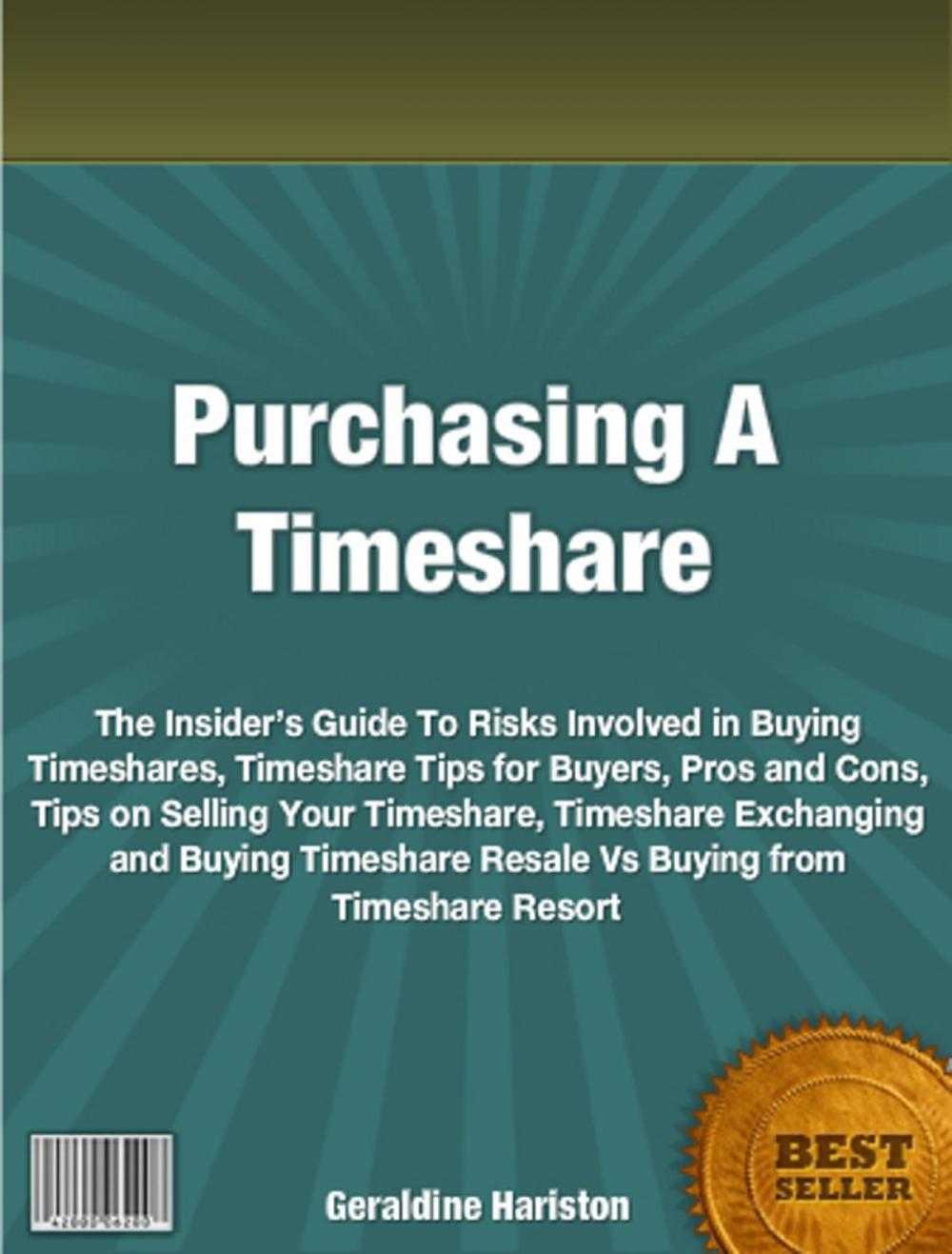 Big bigCover of Purchasing A Timeshare