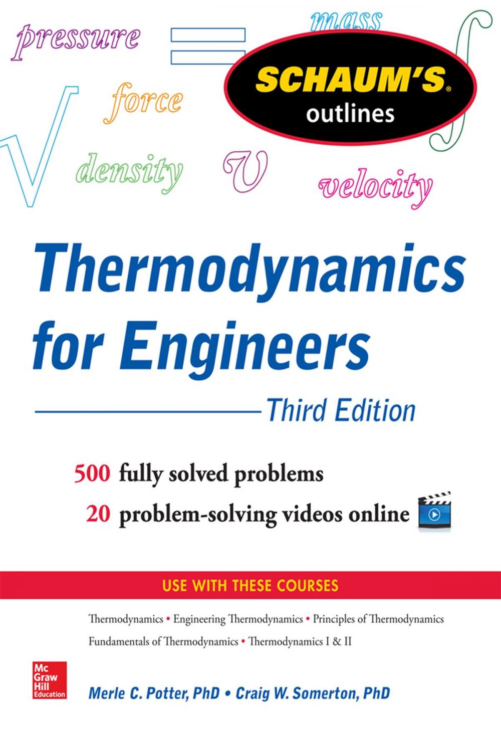 Big bigCover of Schaum’s Outline of Thermodynamics for Engineers, 3rd Edition