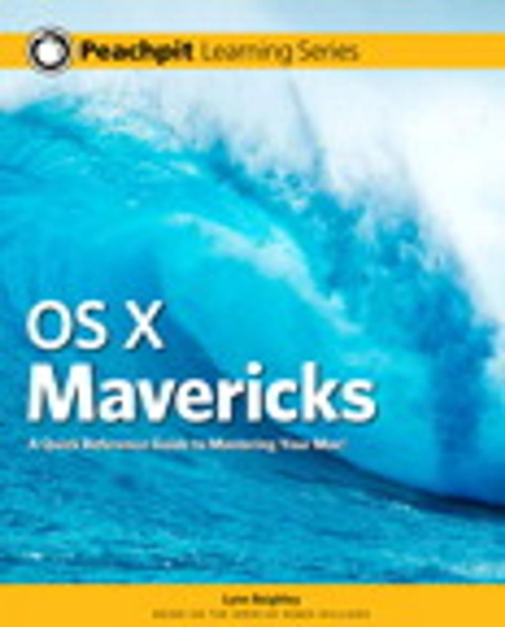 Big bigCover of OS X Mavericks