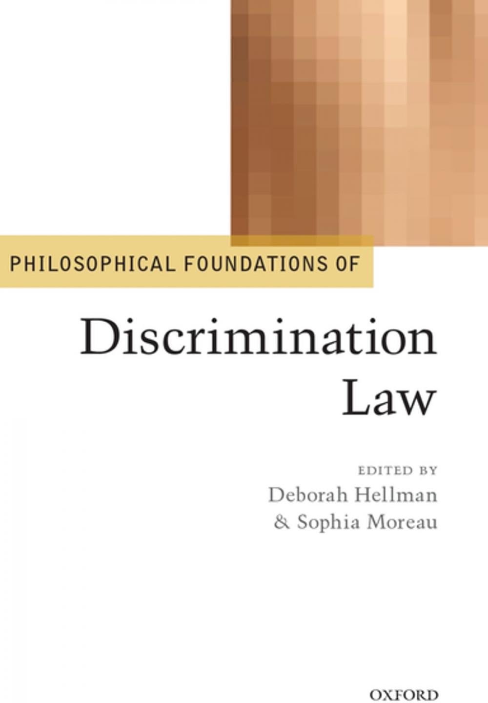 Big bigCover of Philosophical Foundations of Discrimination Law