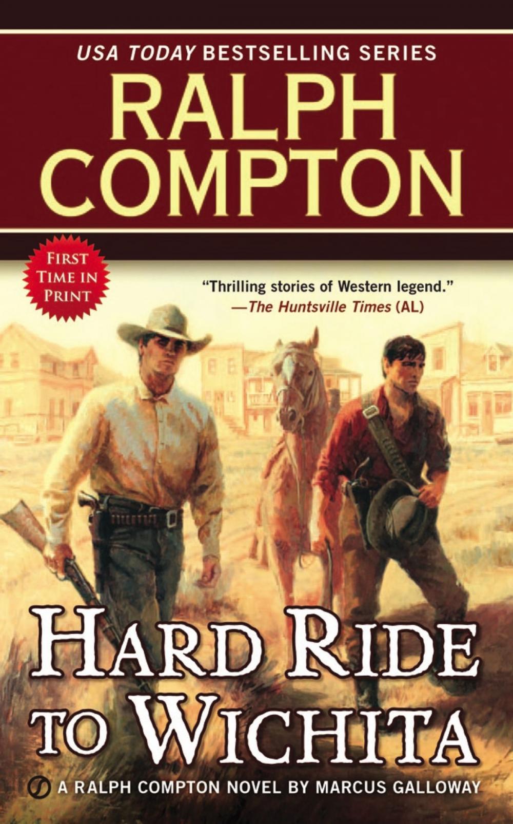 Big bigCover of Ralph Compton Hard Ride to Wichita