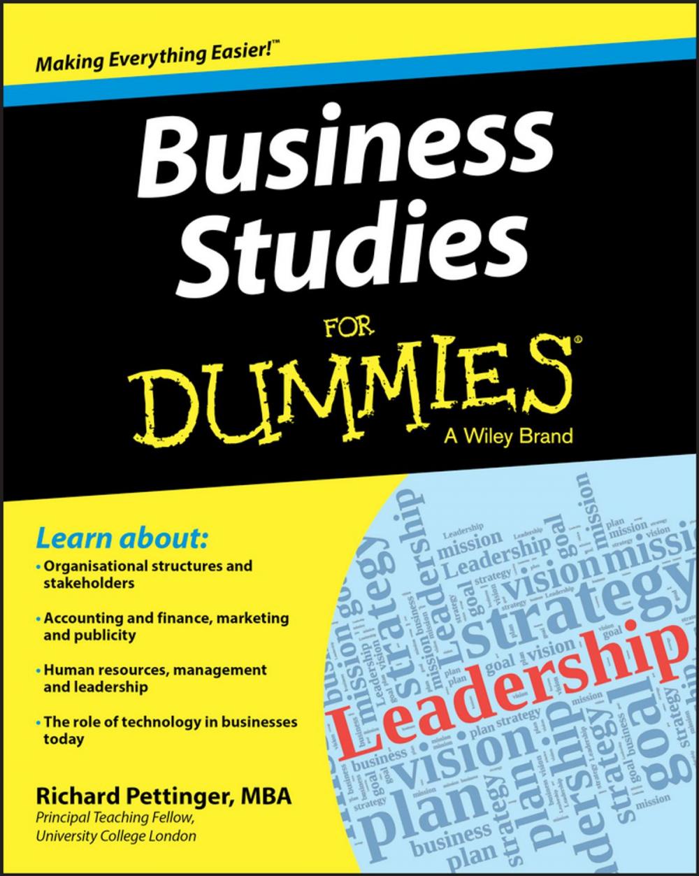 Big bigCover of Business Studies For Dummies
