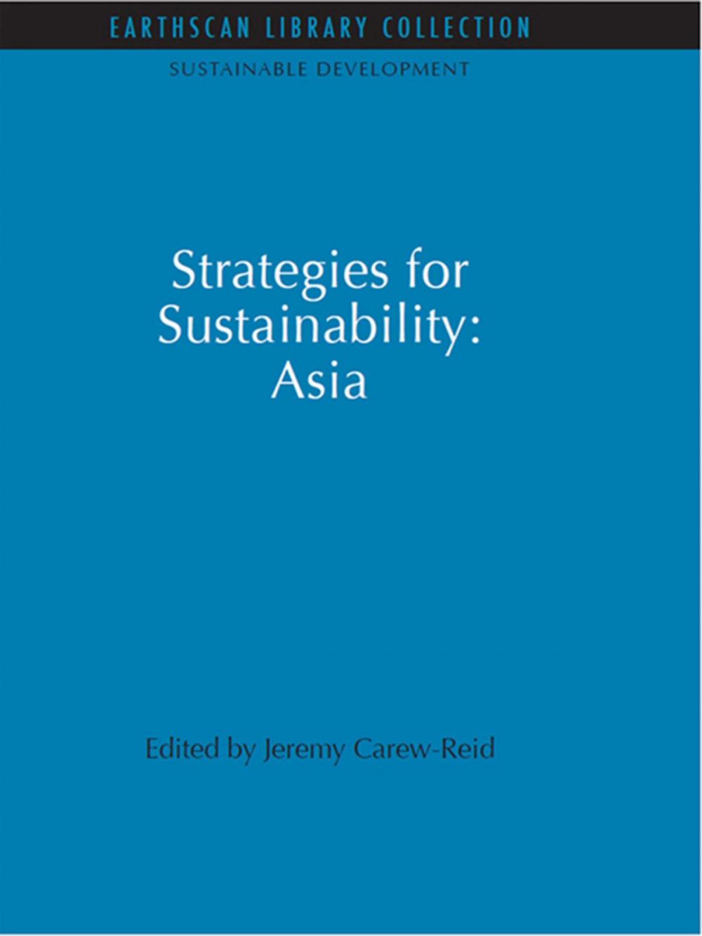 Big bigCover of Strategies for Sustainability: Asia