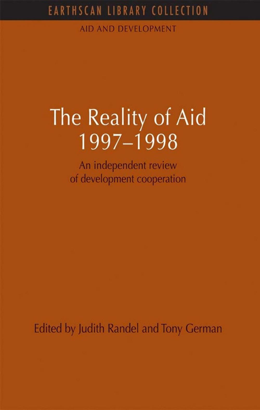 Big bigCover of The Reality of Aid 1997-1998