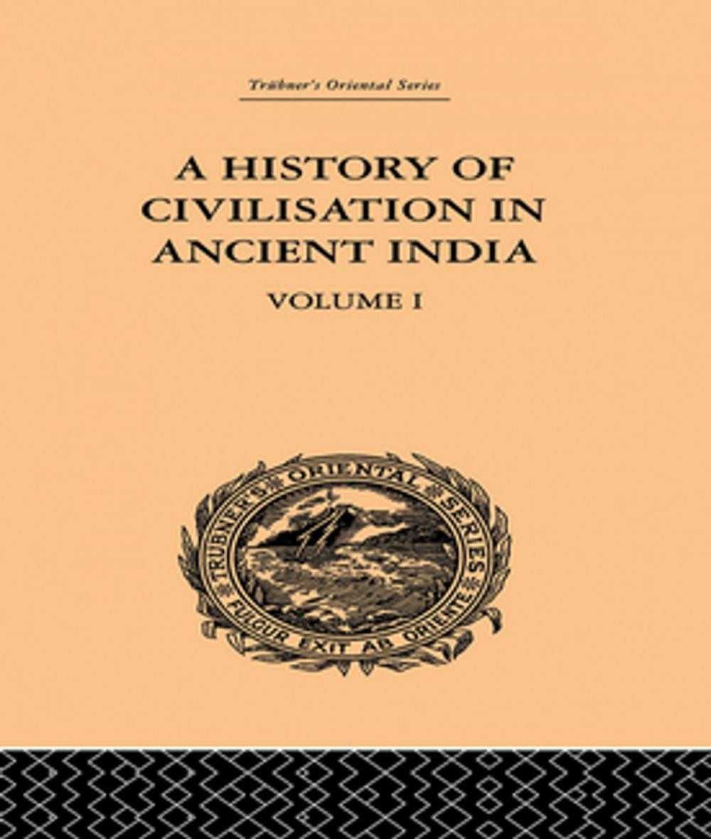 Big bigCover of A History of Civilisation in Ancient India