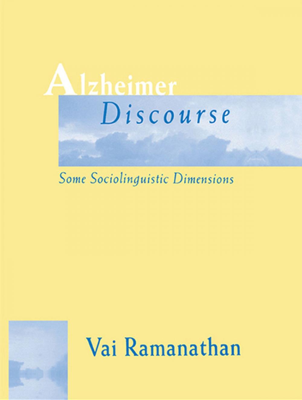 Big bigCover of Alzheimer Discourse