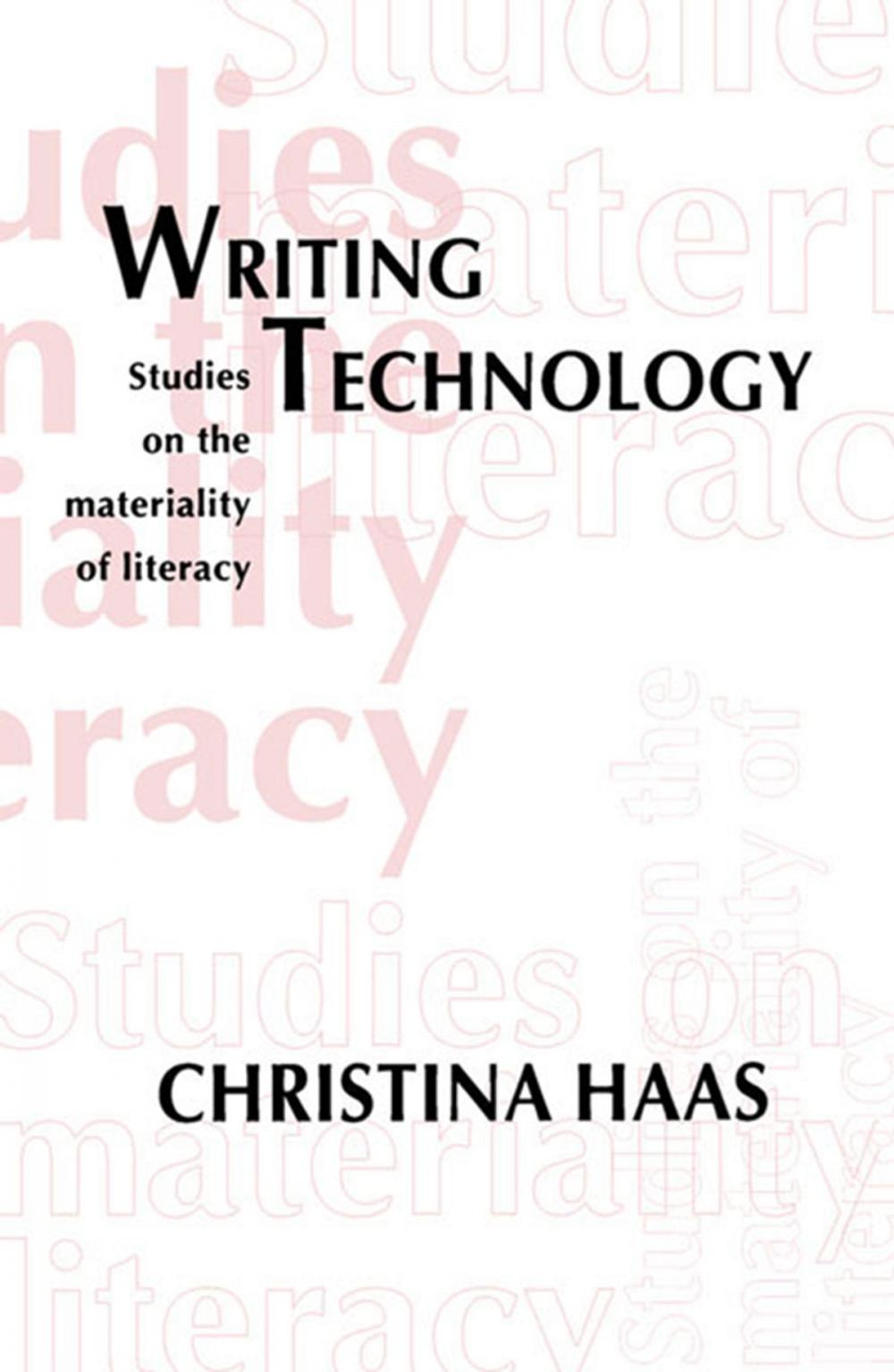 Big bigCover of Writing Technology