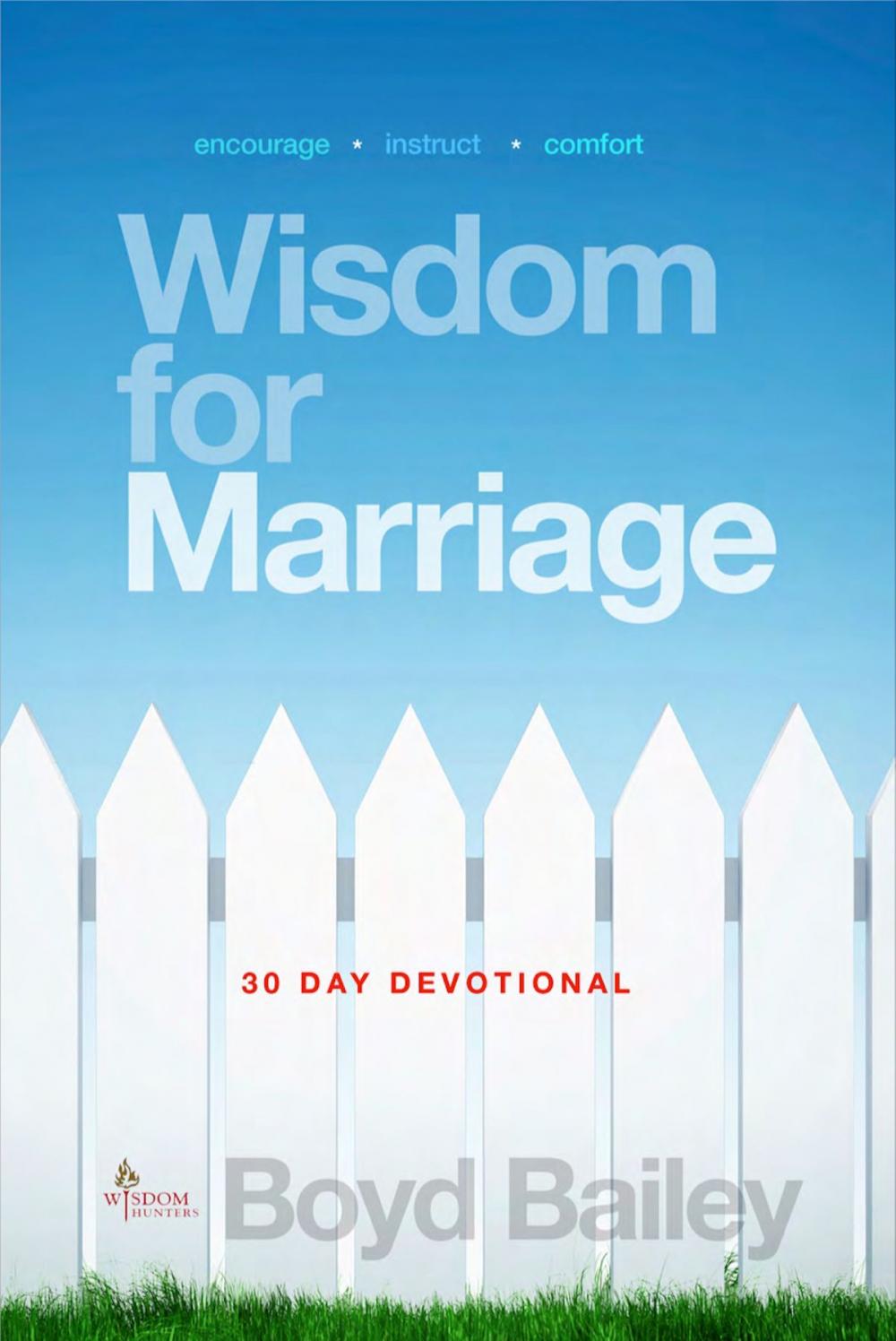 Big bigCover of Wisdom for Marriage