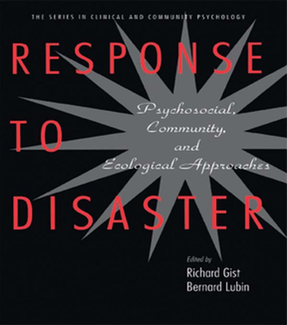 Big bigCover of Response to Disaster