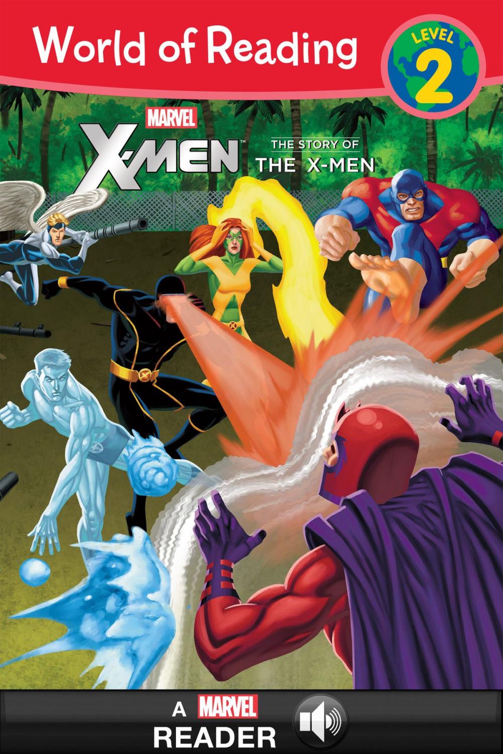 Big bigCover of World of Reading X-Men: The Story of the X-Men