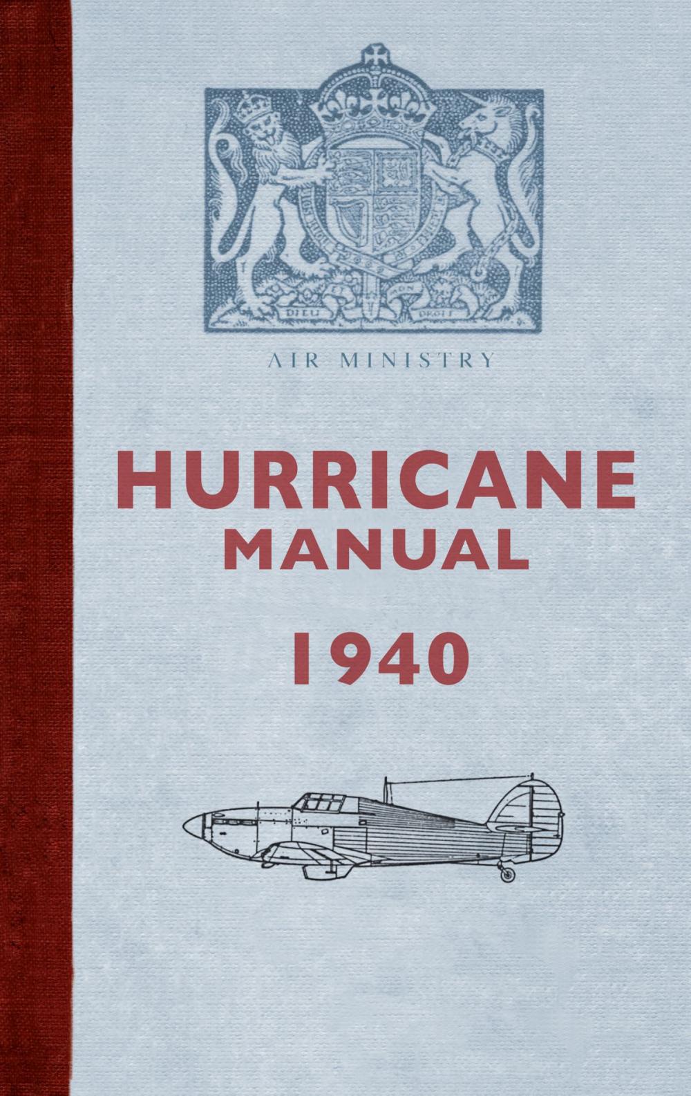 Big bigCover of Hurricane Manual 1940