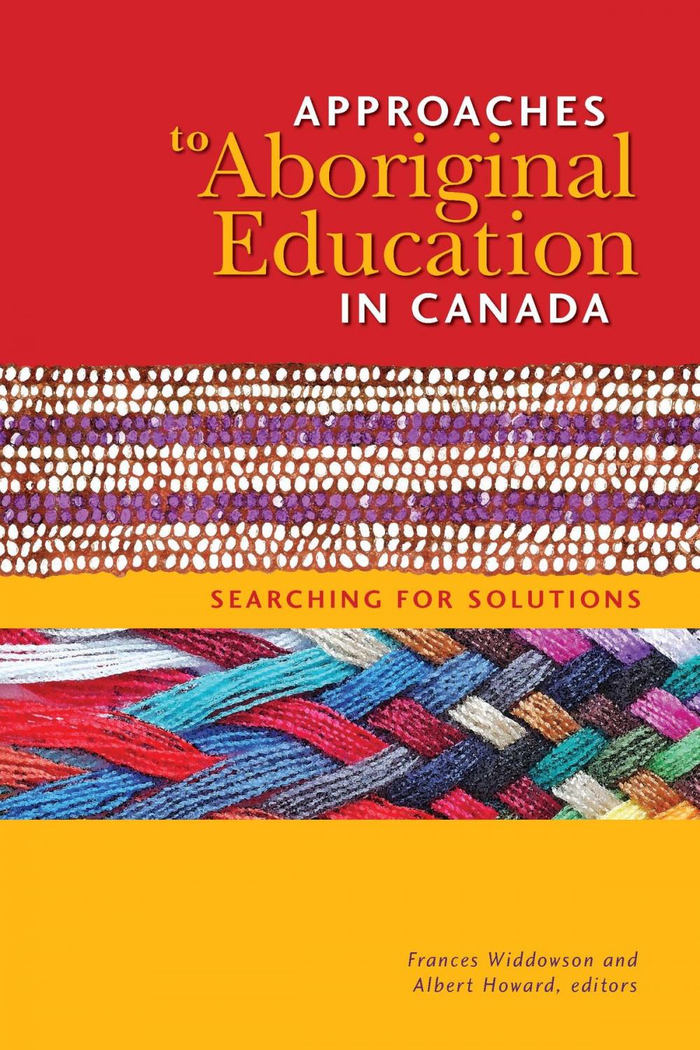 Big bigCover of Approaches to Aboriginal Education in Canada