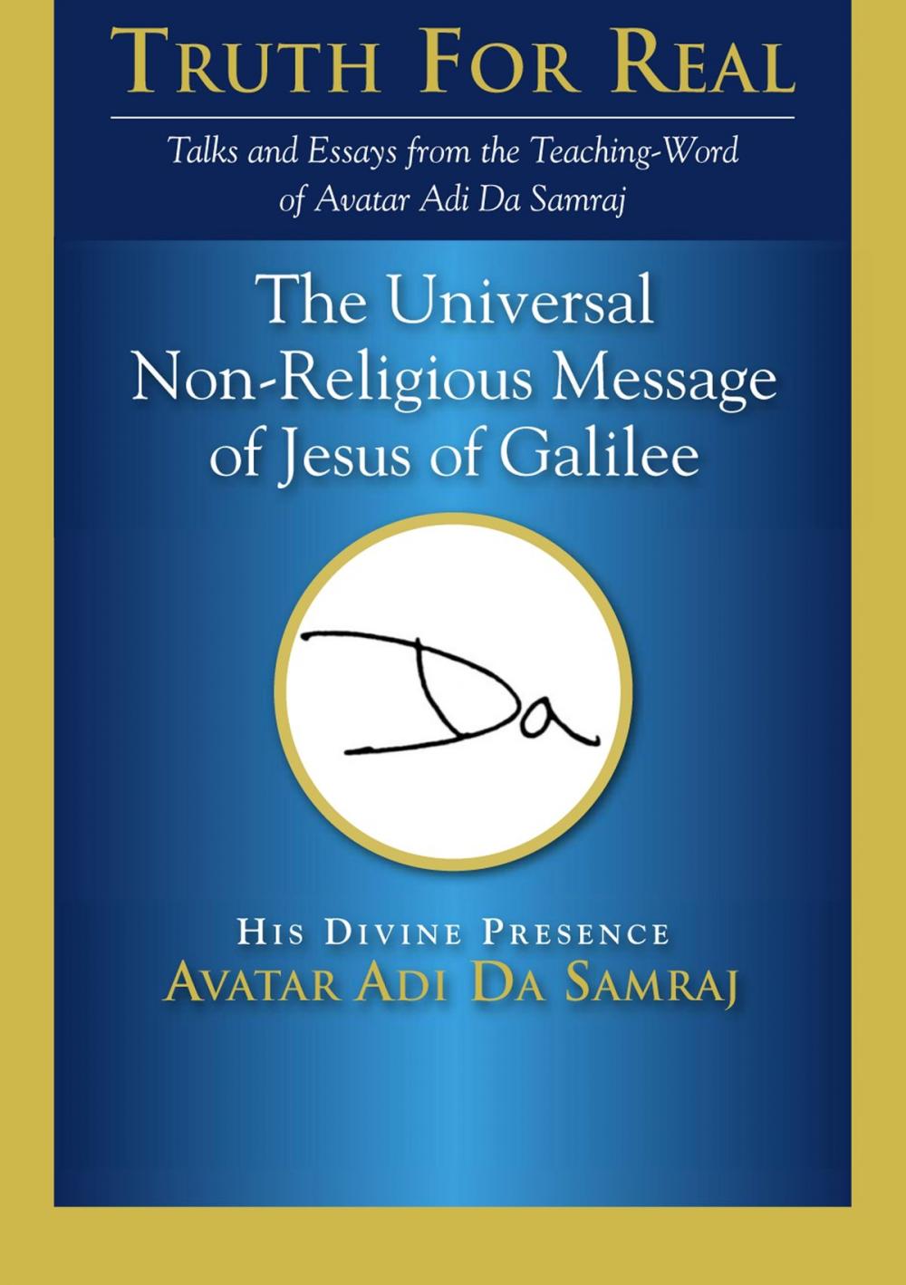 Big bigCover of Universal Non-Religious Message of Jesus of Galilee