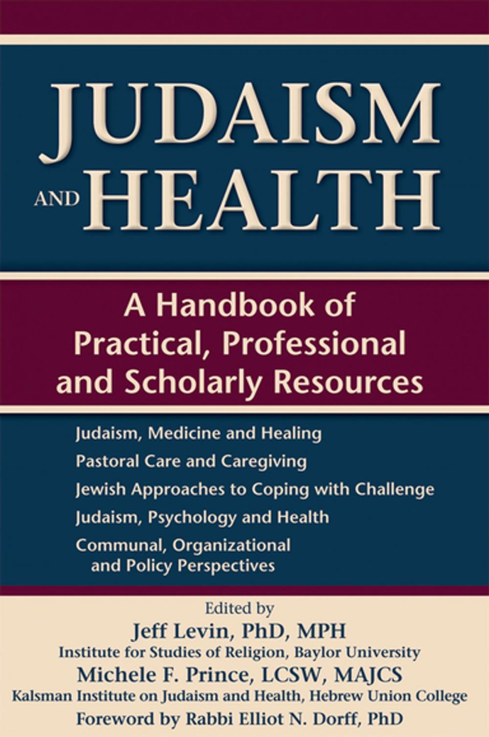 Big bigCover of Judaism and Health