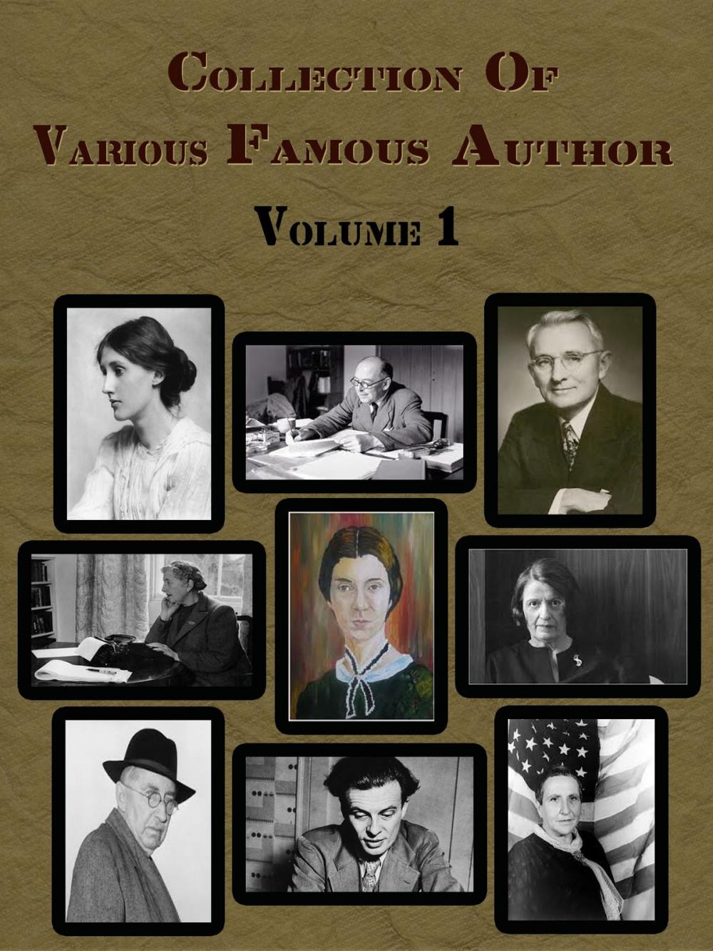 Big bigCover of Collection Of Various Famous Authors Volume 1