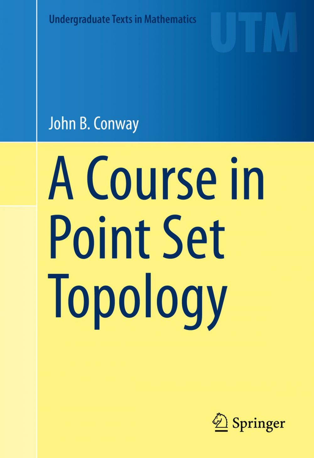 Big bigCover of A Course in Point Set Topology