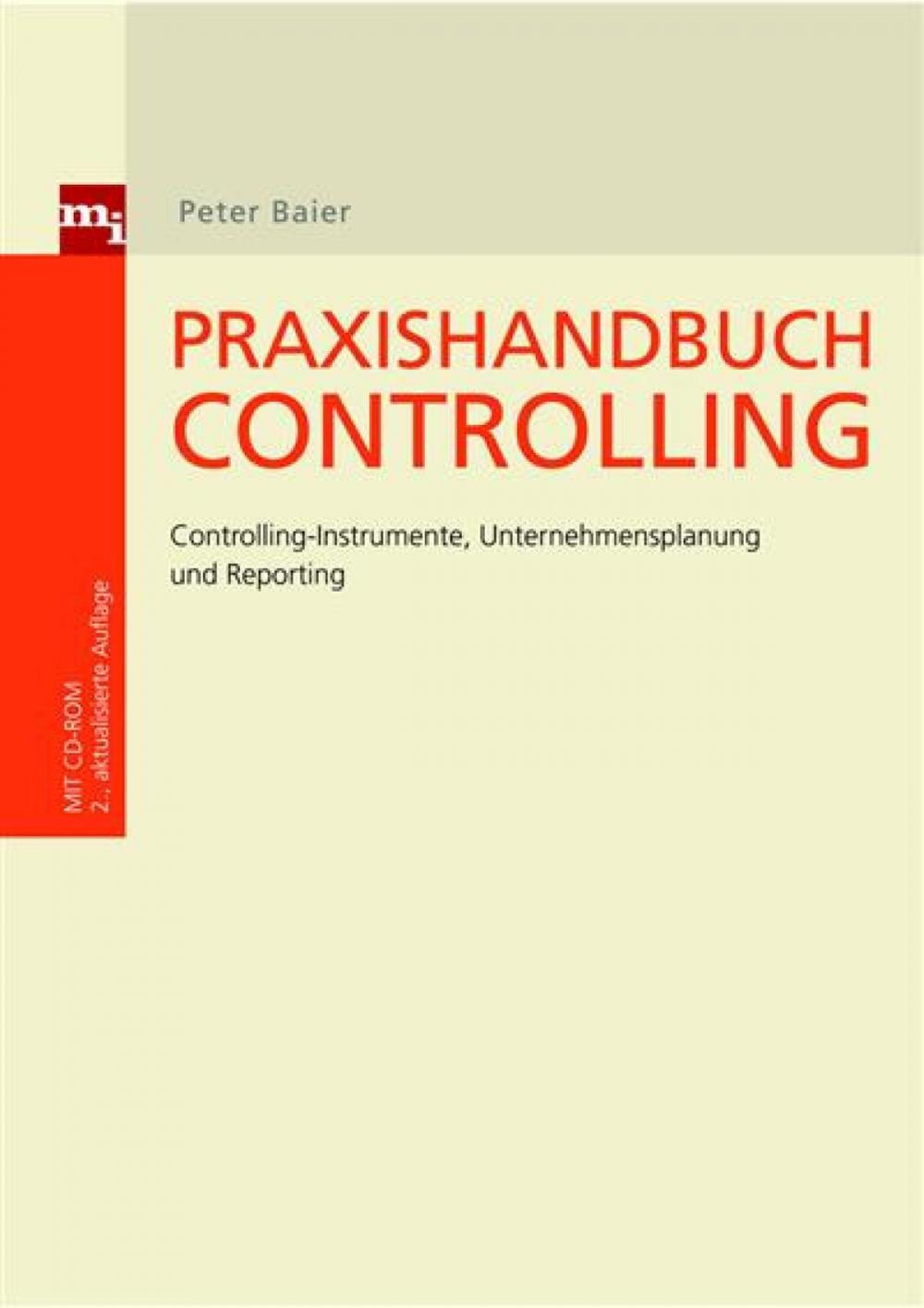 Big bigCover of Praxishandbuch Controlling