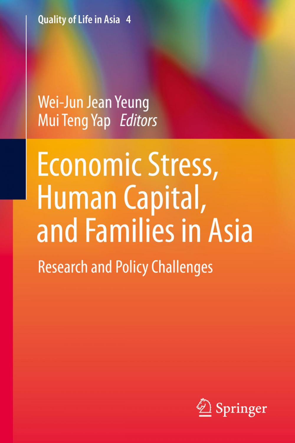 Big bigCover of Economic Stress, Human Capital, and Families in Asia