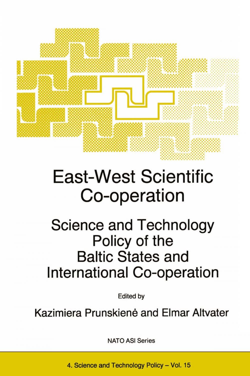 Big bigCover of East-West Scientific Co-operation