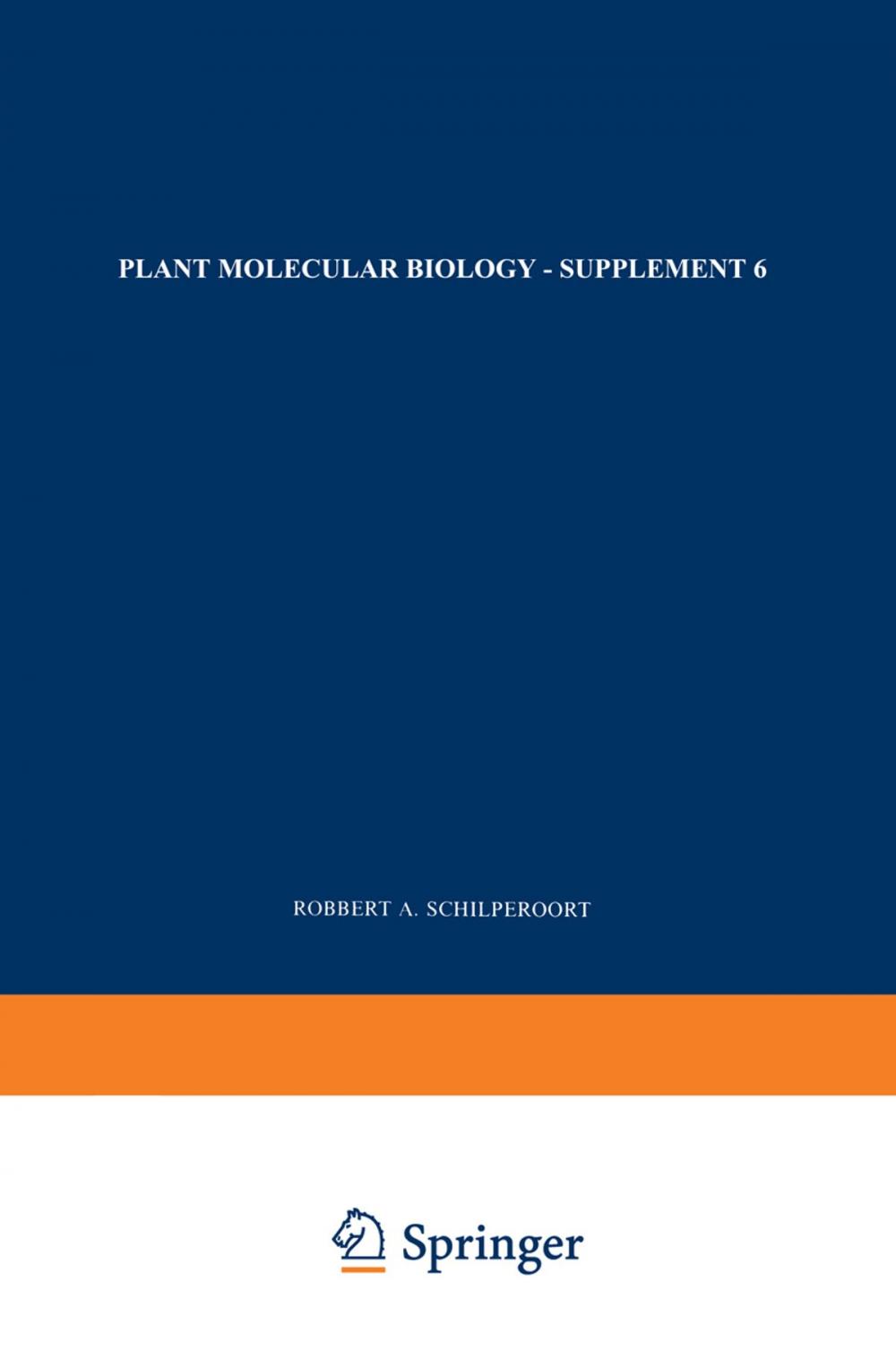 Big bigCover of Plant Molecular Biology
