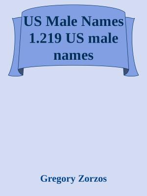 Cover of the book US Male Names 1.219 US male names by Pythagorean Logodynamics by 吉拉德索弗