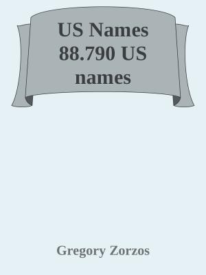 Cover of US Names 88.790 US names by Pythagorean Logodynamics