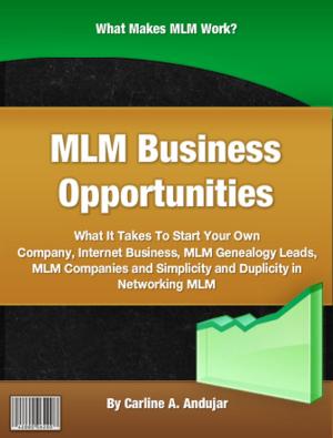 Cover of the book MLM Business Opportunities by Carl R. McCarter