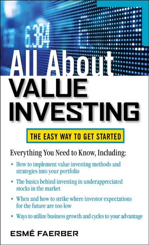 Cover of the book All About Value Investing by Peter J. Taub, Stephen Baker